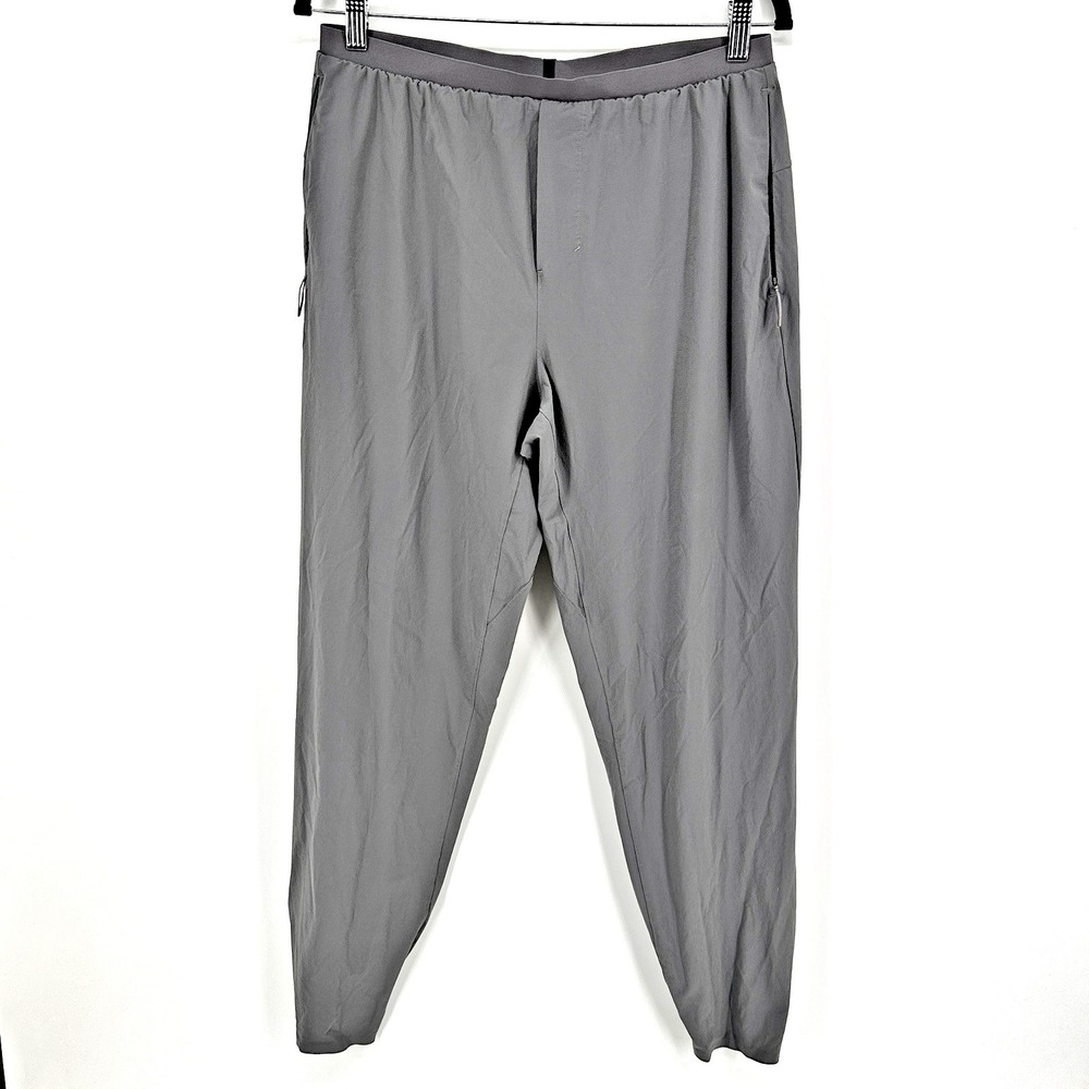 Lululemon Run State Jogger Shorter Men's L Asphalt Grey 28" Tapered Fit